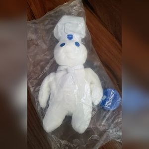 NWT Vintage 1997 Pillsbury Dough Boy Beanie by Dakin